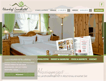 Tablet Screenshot of hotelmoorhof.de